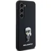 Karl Lagerfeld Silicone Ikonik Metal Pin tok Samsung Galaxy S23+ - fekete - 2. kép