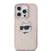 Karl Lagerfeld IML Choupette Head & Monogram tok iPhone 13 Pro - rózsaszín - 1. kép