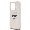 Karl Lagerfeld IML Choupette Head & Monogram tok iPhone 13 Pro - rózsaszín - 4. kép