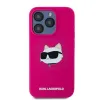 Karl Lagerfeld Silicone Choupette Head MagSafe tok iPhone 15 Pro Max - rózsaszín - 1. kép