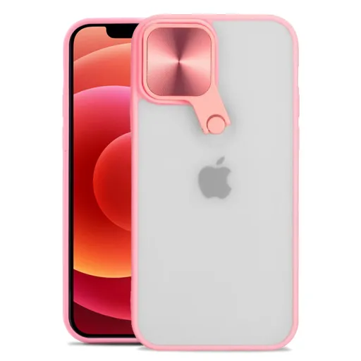 Tel Protect Cyclops tok iPhone X/XS-hez világos rózsaszín