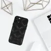 Bőr 3D tok iPhone 11 Pro design 3 fekete - 4. kép