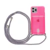 STRAP Fluo tok iPhone 12 Mini Pink - 1. kép