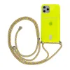 STRAP Fluo tok Iphone 7/8/SE 2020/SE 2022 Lime - 1. kép