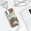 Márvány Csillogó Tok iPhone 12 Mini Design 5 - 3. kép