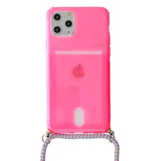 STRAP Fluo tok iPhone 11 Pro Pink