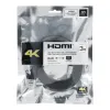 HDMI kábel HDMI-ről HDMI-re 4K 60Hz nagysebességű Ethernettel ver. 2.0 BLISTER 3 m fekete - 1. kép