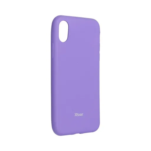 Roar Colorful Jelly Case tok - iPhone X / XS lila