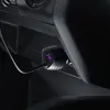 FORCELL F-ENERGY Carbon CC50-1AC autós töltő USB A Type C kábellel PD QC3.0 3A 38W fekete - 3. kép