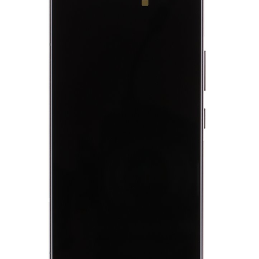LCD kijelző + Érintőegység + Előlap Samsung S901B Galaxy S22 Phantom Fekete (Szervizcsomag)