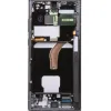 LCD kijelző + Érintő egység + Előlap Samsung S908B Galaxy S22 Ultra Phantom Graphite (Service Pack) - 0. kép
