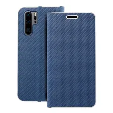 LUNA Book Carbon flip puzdro Huawei P30 Pro modré LUNA Book Carbon flip puzdro Huawei P30 Pro modré
