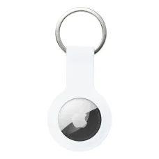 SILICONE tok Apple Airtag / Forcell F-Tag fehér