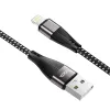 HOCO kábel USB A-ról Lightning-re 2,4A X57 1 m fekete - 1. kép