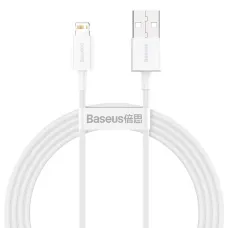 BASEUS USB A - Lightning 2,4A Superior CALYS-B02 1,5 m fehér