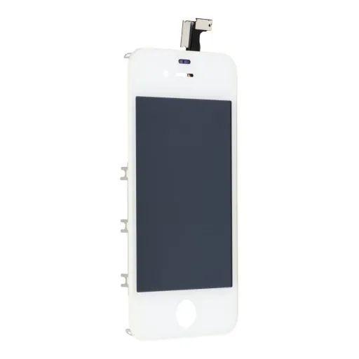 LCD kijelző iPhone 4S-hez digitizerrel fehér HQ