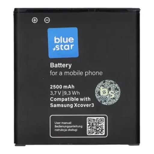 BLUE STAR PREMIUM akkumulátor SAMSUNG Xcover 3 G388-hoz, 2500 mAh