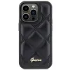 GUESS tok iPhone 15 Pro Max GUHCP15XPSQSQSK (Quilted Metal Logo) fekete tok - 0. kép