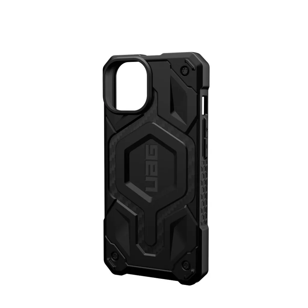 ( UAG ) Urban Armor Gear Monarch tok iPhone 14 Plus-hoz kompatibilis MagSafe szénszállal - 13