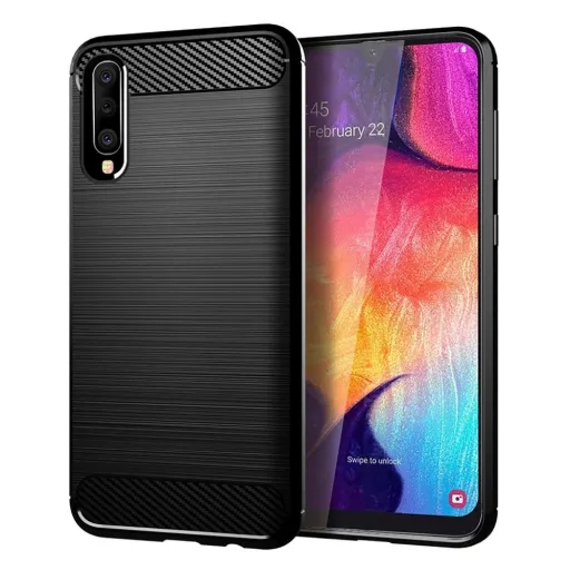 CARBON tok Samsung Galaxy A50 / A50S / A30S fekete CARBON tok Samsung Galaxy A50 / A50S / A30S fekete