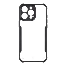 Tactical Quantum Stealth tok Apple iPhone 16 Pro Max-hoz Átlátszó/Fekete