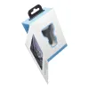 Autós töltő USB A + 2 x Type C PD QC3.0 3A 191W CC69-2C1A fekete - 4. kép