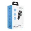 Autós töltő USB A + 2 x Type C PD QC3.0 3A 191W CC69-2C1A fekete - 0. kép