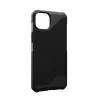 (UAG) Urban Armor Gear Metropolis LT tok kompatibilis MagSafe-fel IPHONE 15 PLUS-hoz, kevlar fekete - 2. kép