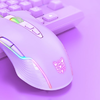 ONIKUMA RGB Vezetékes Gaming Egér CW905 Lila - 0. kép