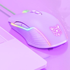 ONIKUMA RGB Vezetékes Gaming Egér CW905 Lila - 1. kép