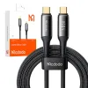 Mcdodo CA-2990 USB-C to USB-C kábel, PD 140W, 1.2m (fekete) - 2. kép