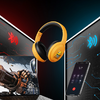 Vezeték nélküli Bluetooth fejhallgatók Transformers TF-G06 (sárga) - 1. kép