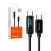 Mcdodo CA-8820 100W USB-C to USB-C kábel, 1.2m (fekete) - 1. kép