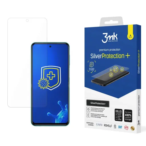 3mk SilverProtection+ védőfólia Xiaomi Redmi Note 9S üvegfólia