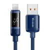 Mcdodo CA-5001 USB-A - Lightning kábel, 100W, 1.2m (kék) - 0. kép