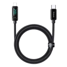 Mcdodo CA-8810 USB-C to Lightning kábel, 36W, 1.2m (fekete)