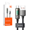 Mcdodo CA-3630 USB-A to USB-C kábel, automatikus kikapcsolás, PD 100W, 1.2m (fekete) - 2. kép