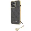 Guess 4G Charms Collection tok iPhone 14 Pro - szürke - 0. kép