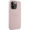 Guess GUHMP14LPSAHMCP tok iPhone 14 Pro - pink Saffiano MagSafe - 2. kép