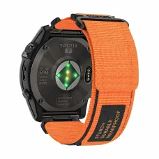 Nylon szíj Garmin 22mm design 1 narancs