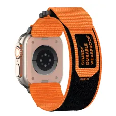 Nylon szíj Apple Watch 38/40/41 design 4 narancs