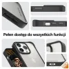 Katonai Minősítésű Tanúsítvánnyal Rendelkező PanzerGlass ClearCase iPhone 15 Pro Tok - Átlátszó és Fekete - 1. kép