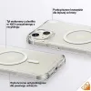 PanzerGlass HardCase MagSafe D3O katonai tanúsítású tok iPhone 15 Plus / 14 Plus - Átlátszó - 3. kép