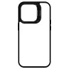 Tel Protect Kickstand tok + kameraüveg iPhone 15 Pro Max fekete - 3. kép