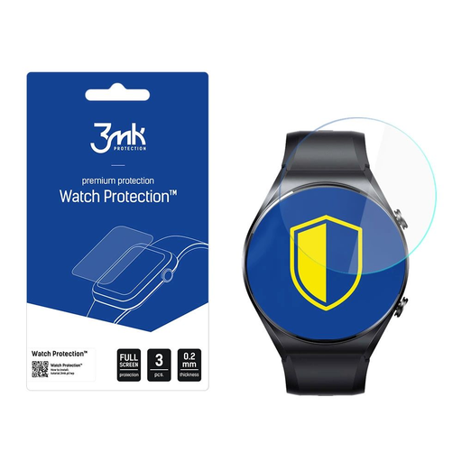 Xiaomi Watch S1 - 3mk Watch Protection™ v. FlexibleGlass Lite üvegfólia Xiaomi Watch S1 - 3mk Watch Protection™ v. FlexibleGlass Lite üvegfólia