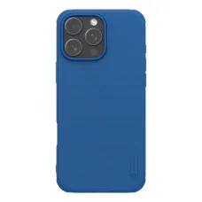 Nillkin Super Frosted Shield Pro tok iPhone 16 Pro - kék