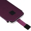 HIT Pouch tok (Mérete XL) Iphone 14/14 Pro/Iphone 15/15 Pro/Samsung S23/S23 Plus/S24/S24 Plus/A15/A54 5G design 2 lila - 3. kép