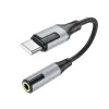 Borofone Adapter BV19 Creator Audio - Type C to jack 3,5mm - fekete - 0. kép