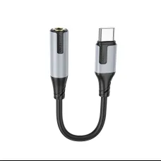 Borofone Adapter BV19 Creator Audio - Type C to jack 3,5mm - fekete