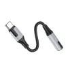 Borofone Adapter BV19 Creator Audio - Type C to jack 3,5mm - fekete - 4. kép